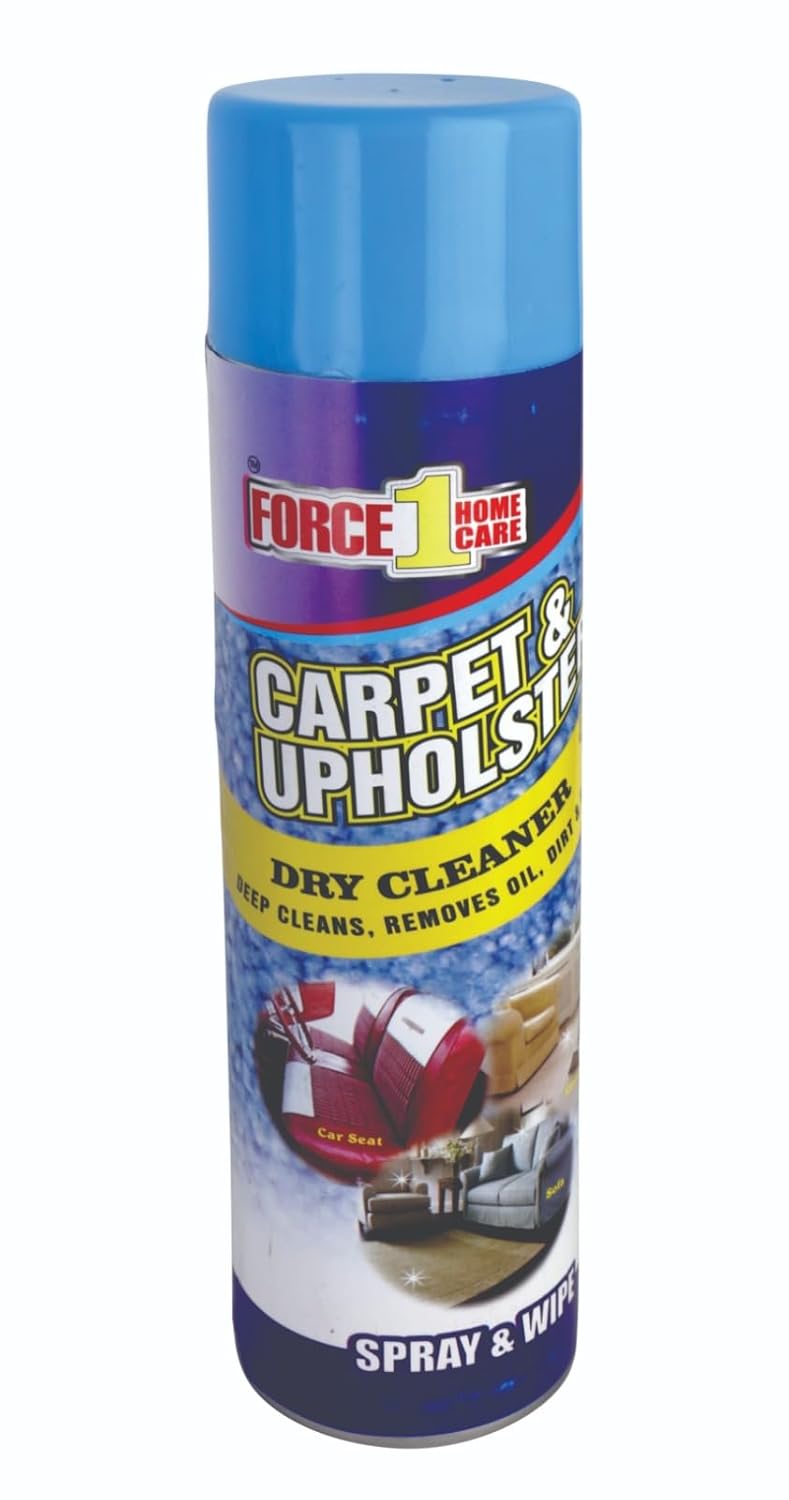 Home Care Force1 Carpet and Upholstery Dry Cleaner, 250 ml