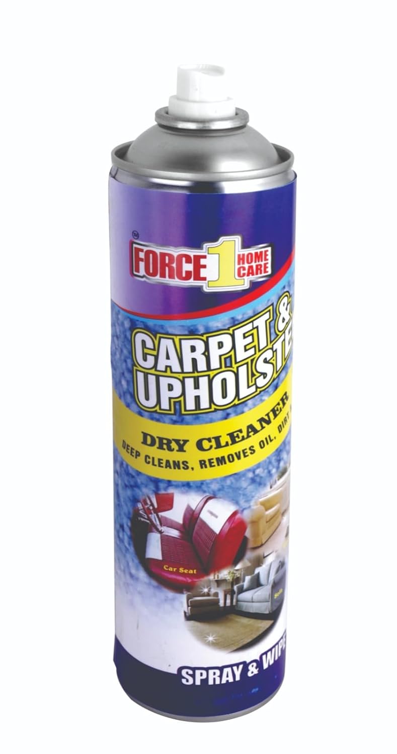 Home Care Force1 Carpet and Upholstery Dry Cleaner, 250 ml