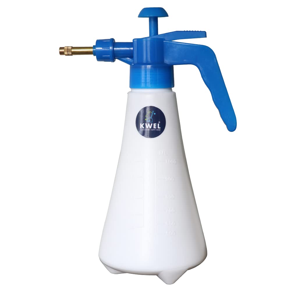 1 Litre Handheld Garden Spray Bottle Pump Pressure Water Sprayer,Chemicals,Pesticides,Neem Oil and Weeds Lightweight Water Sprayer (Multi Color) Pack of 1