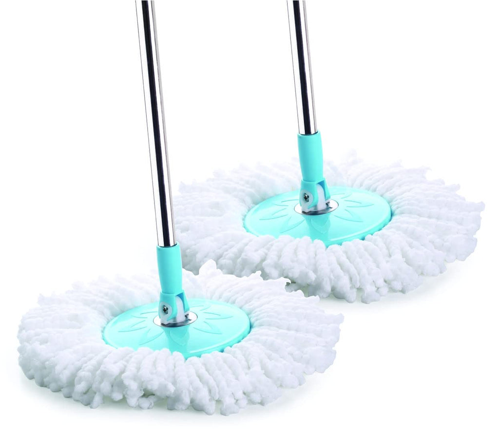 Rapid Plastic Spin Mop, Round Plastic Bucket Floor Cleaning Mop with Bucket, Pocha for Floor Cleaning, Mopping Set