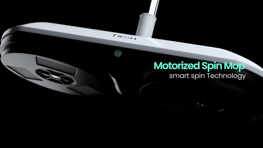 TIRON Cordless Electric Spin Mop | Adjustable Handel, 2500mAh Battery | Water Sprayer Mopping Machine Suitable for Tile, Wood, Carpet