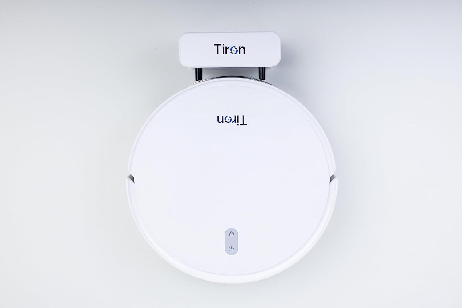TIRON TRV 10P Robotic Vacuum Cleaner |Dual Action Cleaning, Powerful 5000 Pa Hyper Suction, 2600mAh Battery, Smart Point Laser Sensors | Automatic Mopping Machine, White