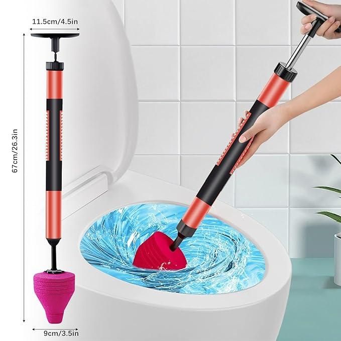High Pressure Toilet Unblock