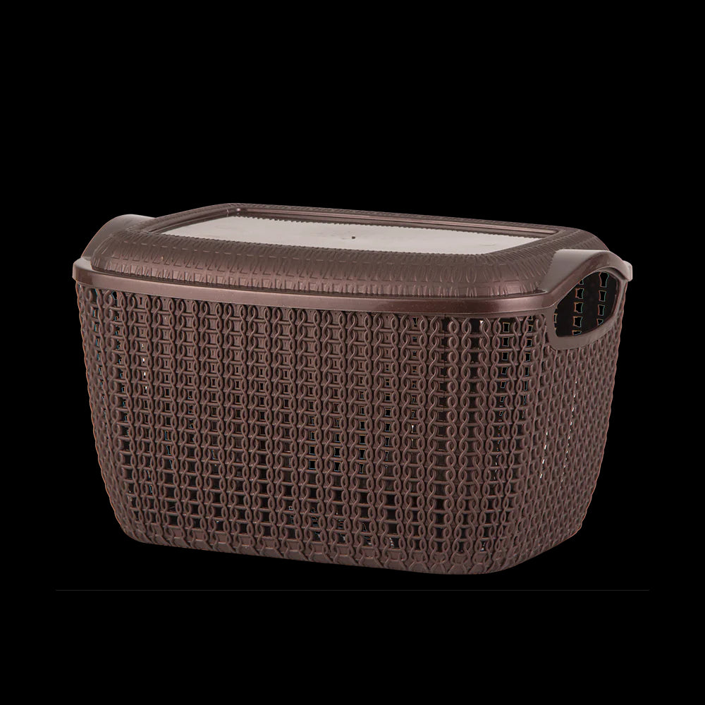 Polyset Marvel Basket 30 with Lid Capacity : 8.5 ltr