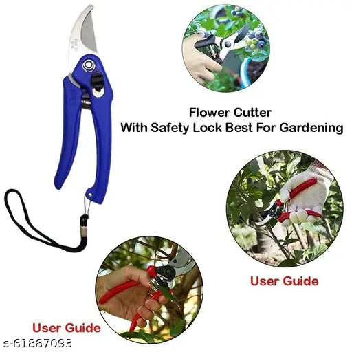 Garden Cutter Scissor Best Garden Pruning Shears to Prune, Cut, and Clip to Your Heart's Content. This Pruner to Save Your Time and Effort in The Garden Top Choice Hedge