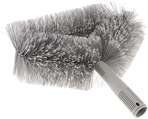 HYGIENE Triangle Cobweb Brush Ceiling Fan Corner Cobweb Brush Duster Cleaner Cleaning Tool (Grey)