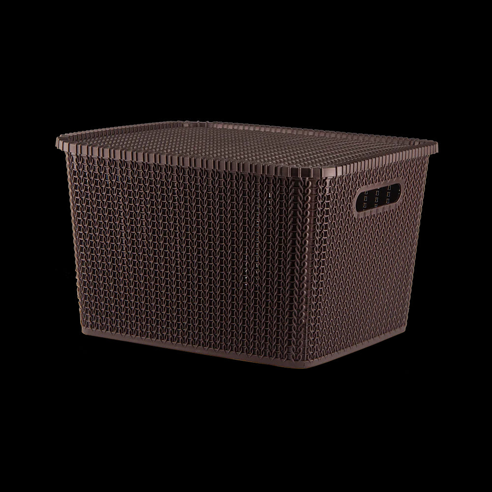 Polyset Marvel Basket 60 with Lid Capacity : 21 ltr