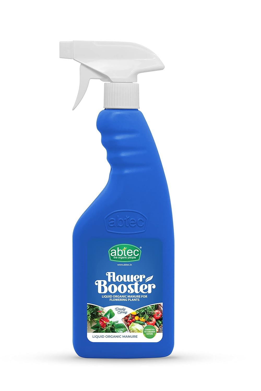 abtec, the organic people Organic Flower Booster Manure Liquid Fertilizer for Flower Plants - (500 ml)