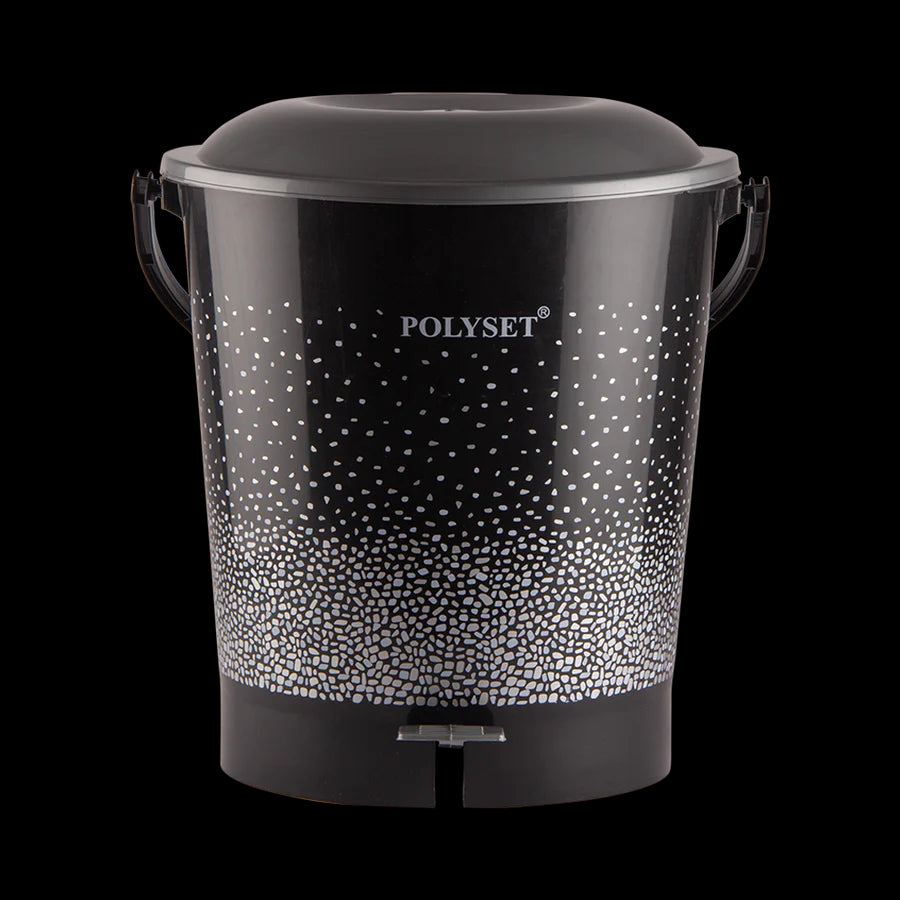Polyset Super Pedal Bin Printed Capacity : 17 Ltr