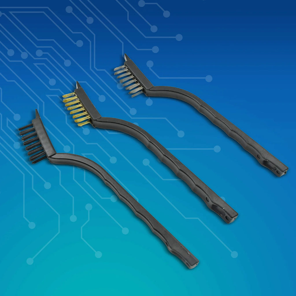 3PCS WIRE BRUSHES SET