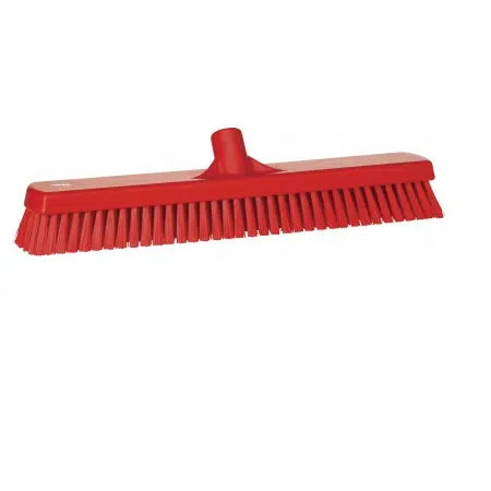 Hard Brush with Long Metal Handle