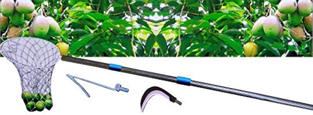 MANGO HARVESTOR - FULL SET WITH 5.5 METER POLE