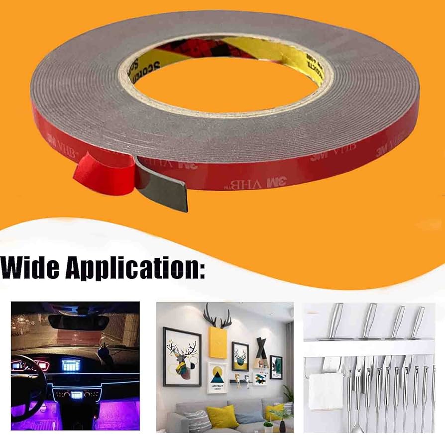 3M ATTACHMENT TAPE 1.2CM X 4M