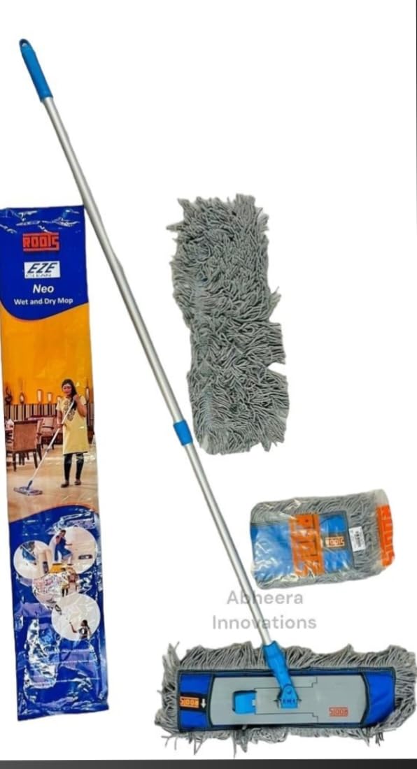 Roots Wet and Dry Flat Mop Neo - 50cm