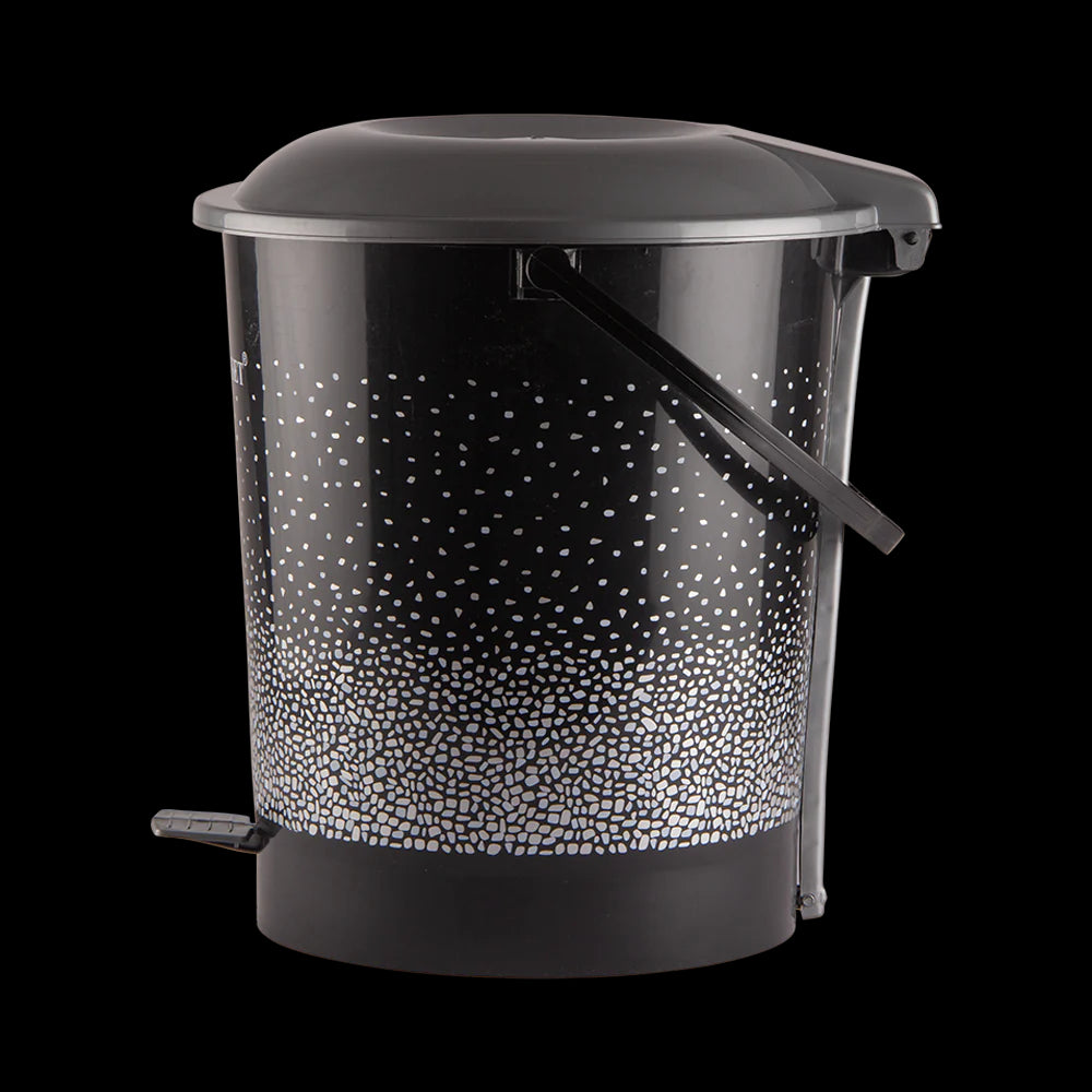 Polyset Super Pedal Bin Printed Capacity : 17 Ltr
