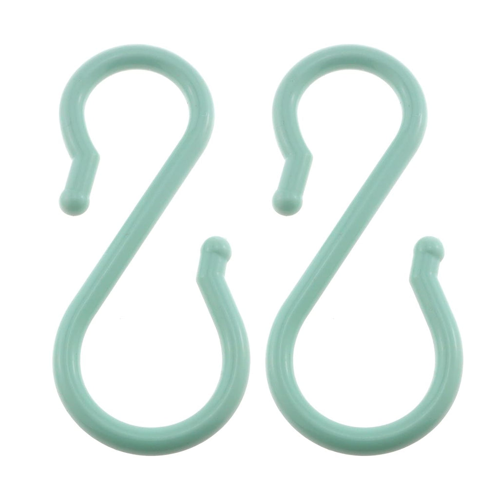 S HOOK SMALL SIZE 12PC - PLASTIC