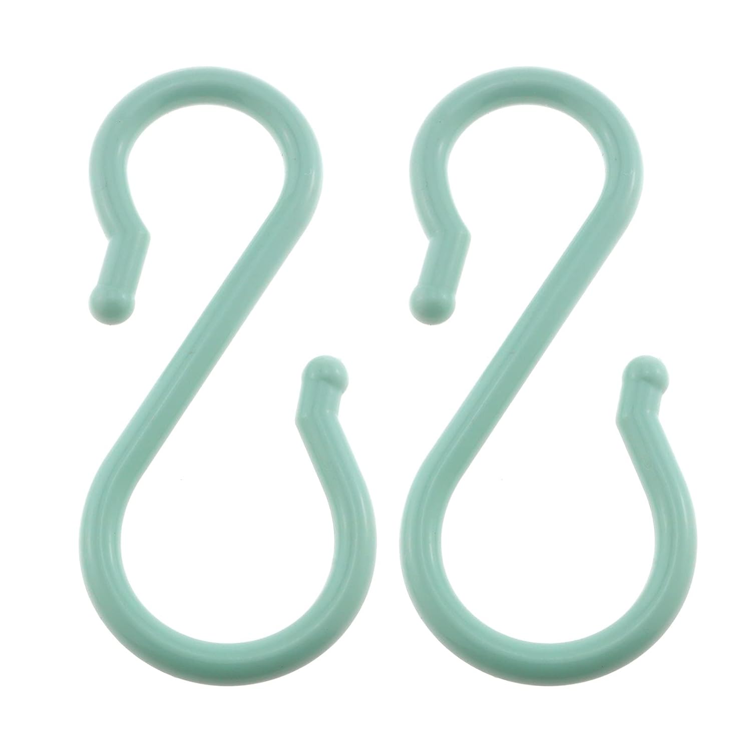 S HOOK MEDIUM SIZE 8PC - PLASTIC