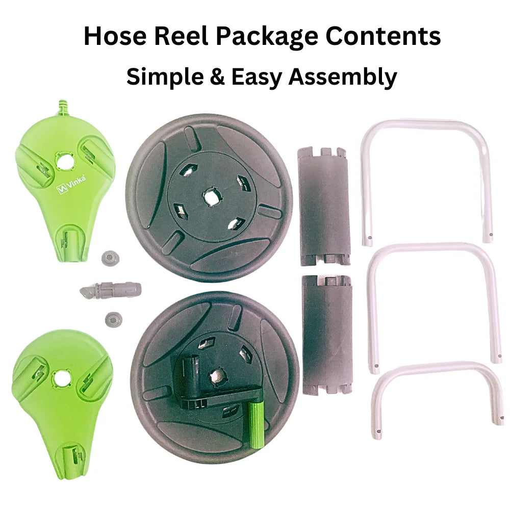 Hose Reel Stand 45 Mtr (150ft) Capacity Hose Storage For Gardening Item Code VAHR-803 (Only Stand No pipe included).